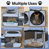 Pop up Portable Cat Playpen 2-in-1 Dog Playpen, No Assembly