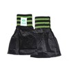 1 set of 2 non-hazardous skirts, gaiters, reflective fabric, and fluorescent colors 3ea
