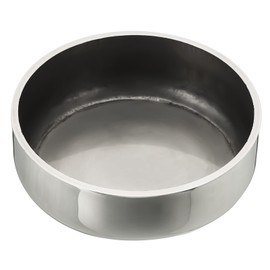 PATIKIL Pipe End Cap,1Pcs 304 Stainless Steel Tube End Caps Round Fitting Cap 60mm / 2 3/8inch OD Polished Pipe Cover Silver for Plumbing HVAC Industries Metal Tubing Water Gas Welding