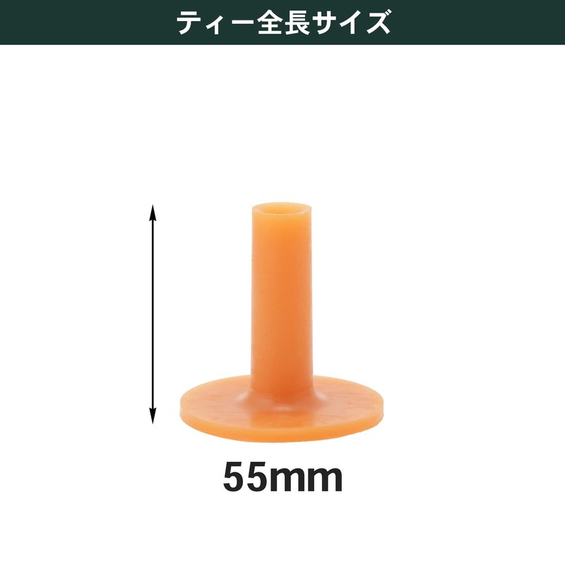 Tabata Golf Tee, Permanent Golf Tee, Rubber Tee for Practice