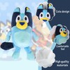 GUBOOM Bluey Plush Toy, Cuddly Toy, Bluey Plush Toy, Bluey