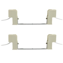 LEIBOCHAO R7S Socket 118mm 2 Pieces AC 100-240V R7S J118 Ceramic Socket with Linear Base, J118 R7S Ceramic Lamp Holder for R7S LED 118mm
