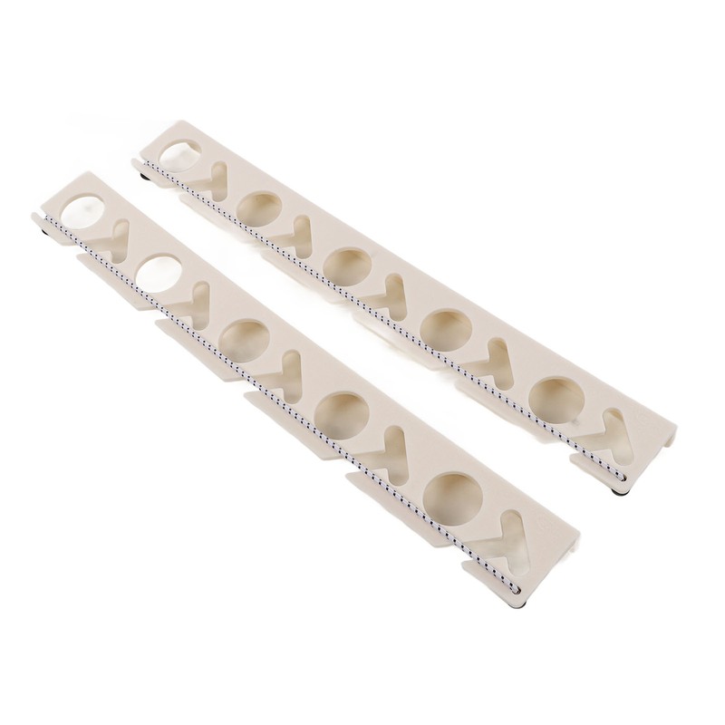 Fishing Rod Holder Wall Mounted Strong Durable ABS 10 Rods