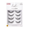 Kiss Lashes Kiss lash couture multipack faux mink little black