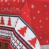 LinTimes Christmas Table Cloth Water Resistant Rectangle Tablecloths Christmas Home