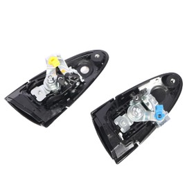 JAVOUKA Black Door Outer Handle, 72181SZT003 Compatible with Honda CRZ 2011 2012 2013 2014 2015, OE# 72181-SZT-003，Driver & Passenger Exterior Door Handle