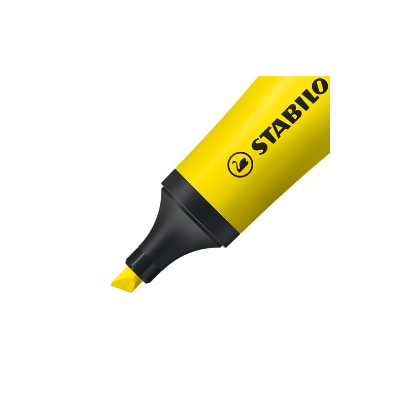 STABILO Neon Marcatextos - Resaltador Neon con 4 Pzas