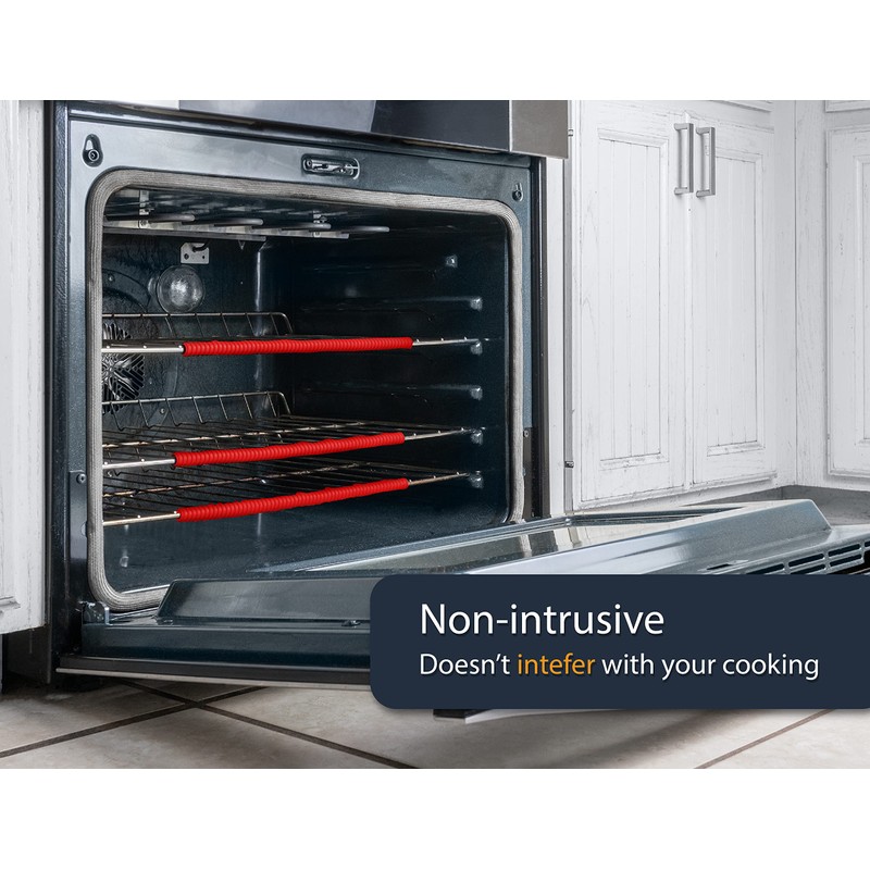 Silicone Oven Guards for Racks by Linda’s Essentials (3 Pack)