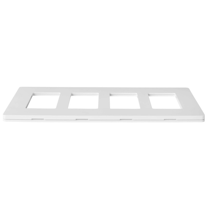 Faith SWP4-WH-01 Screwless Wall Plate Child Safe Outlet Covers, 4.68"