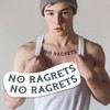 No Ragrets Tattoo (Set of 2) - No Ragrets Temporary