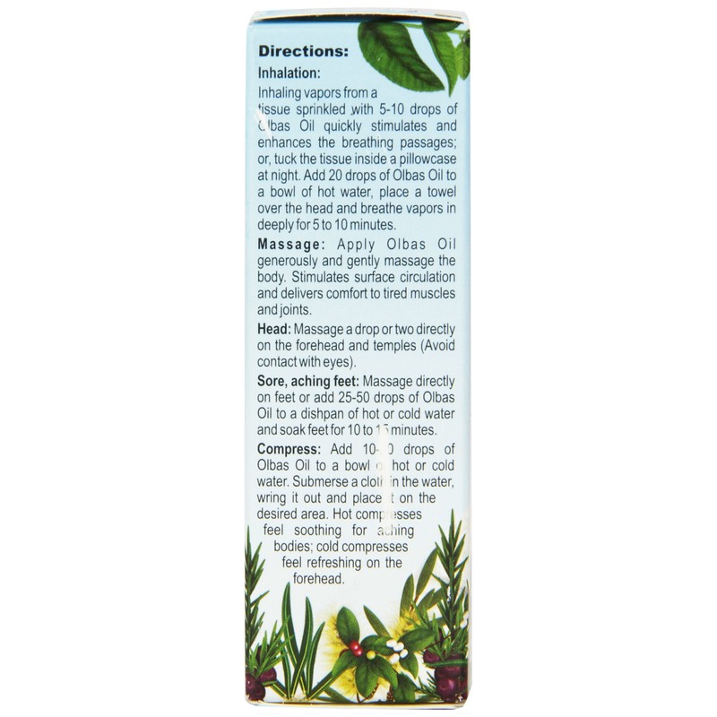 Olbas Oil Aromatherapy Inhalant and Aromatic Massage Oil, 0.95 Fl