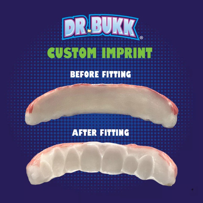 Dr Bukk® Realistic Funny Teeth Chikklets - Handmade in USA