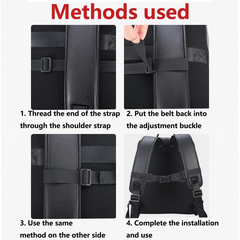 QZKJQDD Backpack Chest Strap, Chest Strap for Backpack, Adjustable Backpack