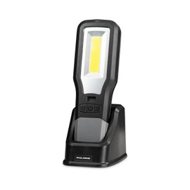 Polaris Work Light Part 2830584 - Powerful 550 Lumens and UV Spotlight, Handheld Worklight with Magnetic Base for Mounting and 360 Rotation, Rechargeable Flashlight - Use in Garage, Workshop, Outdoors