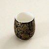 KEYDUACU Japanese Tea Set, Kiln-Formed Ceramic Tea Set, Plum Blossom