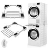 Washer Dryer Stacking Kit, Universal 29"/28"/27"/26"/25"/24" Washer and Dryer Stackable