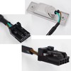 munirater Rear Trunk Release Switch Button Assembly with License Plate