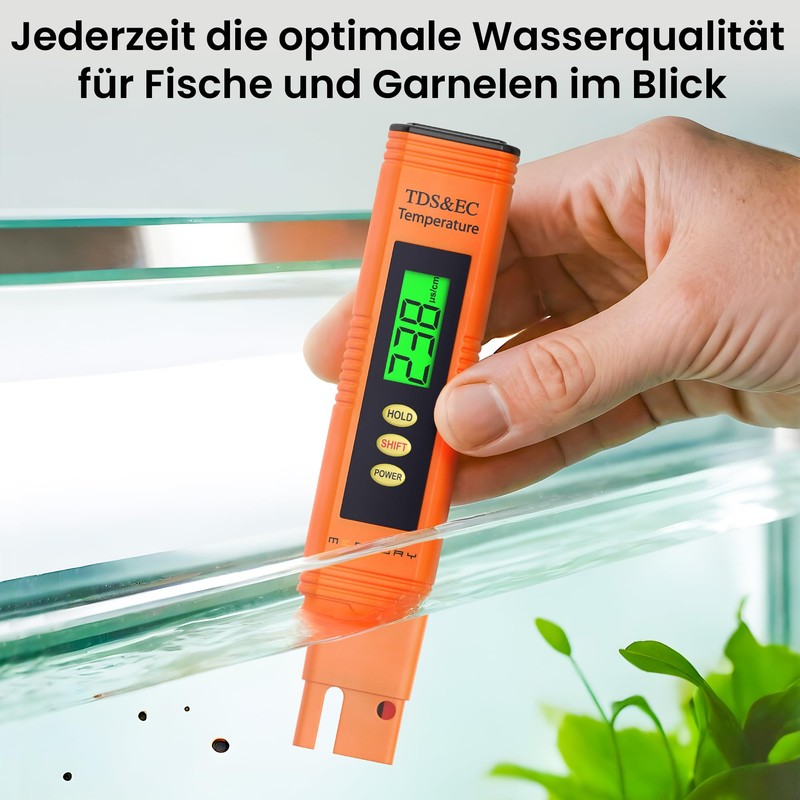 MEASURY EC Meter Tester TDS Measuring Device for Osmosis Systems