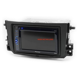 Car stereo Radio Fascia frame 2 DIN for SMART ForTwo 2010-2017