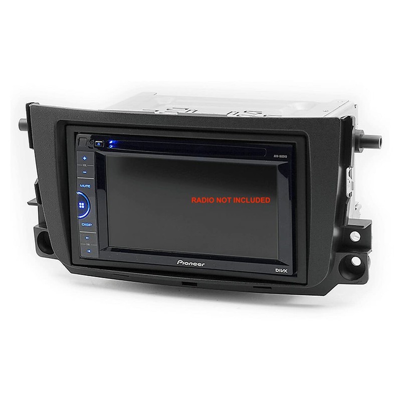Car stereo Radio Fascia frame 2 DIN for SMART ForTwo