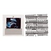 Pearhead Classic Wooden Letterboard, Sonogram Photo Frame, Baby Keepsake Clip