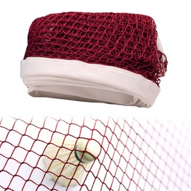 Badminton Net – Foldable & Portable Sports Net for Badminton, Volleyball, Tennis & Pickleball, Adjustable Square Mesh Training Net, Durable Knotless Pickleball Net for Garden, Backyard, Schoolyard