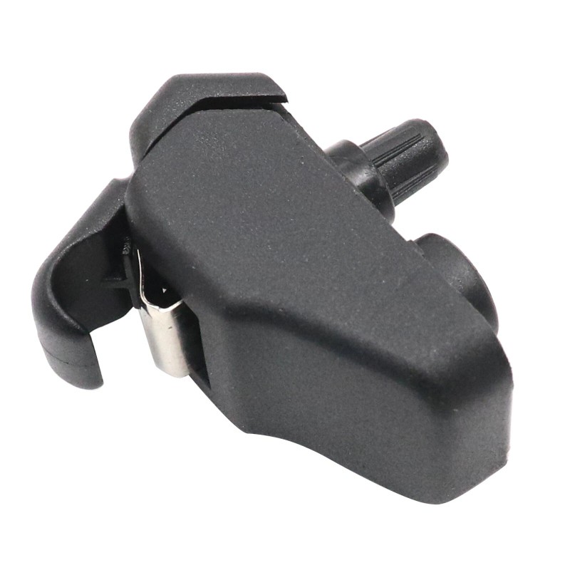 Soillar New Black Sun Visor Clip Hook Retainer Fits Maserati