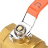 1pc DN40 1-1/2"BSP Brass Pipe Ball Valve 1.6MPa for Water