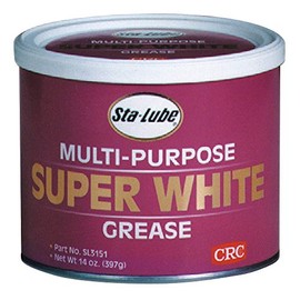 Sta-Lube Multi-Purpose Grease, 14 oz, White