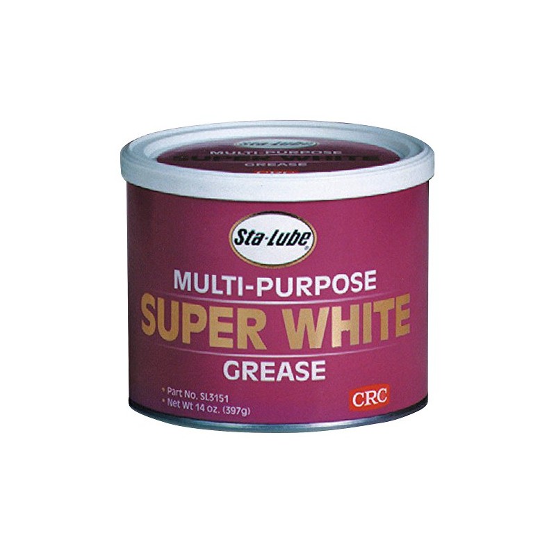 Sta-Lube Multi-Purpose Grease, 14 oz, White