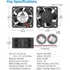 GDSTIME 2-Pack 40mm Fan 24V, Ender 3 Fan Upgrade 24