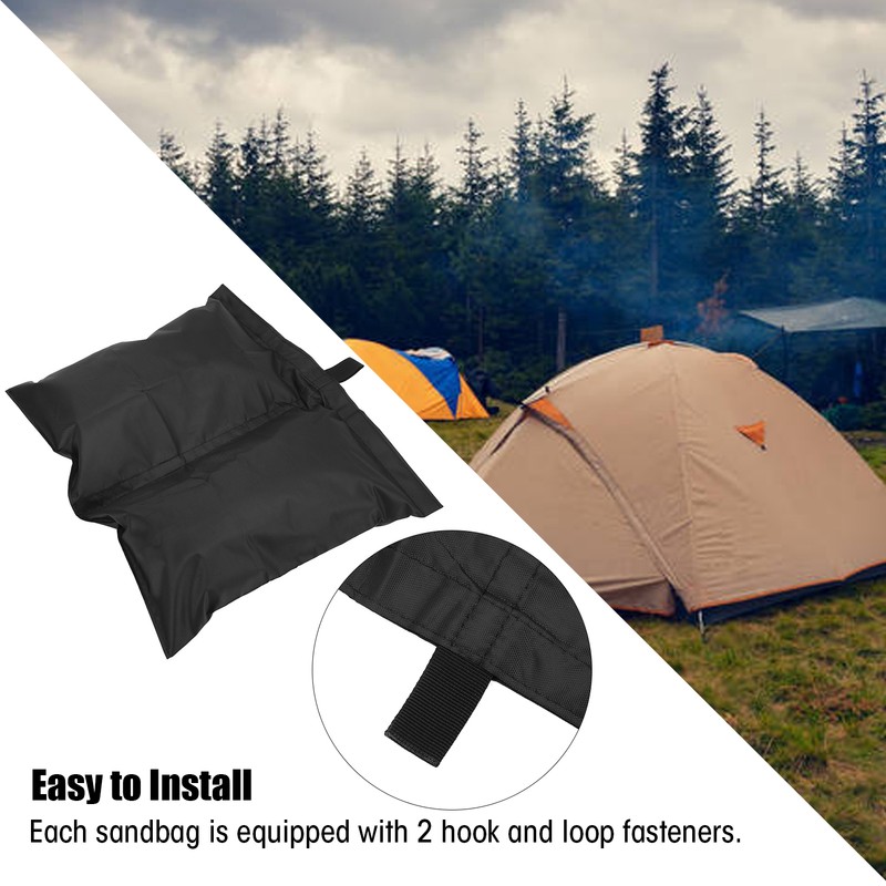 4Pcs Base Weight Bag 420D Oxford Cloth Outdoor Fixing Sandbag