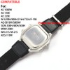 Nylon strap Compatible with Casio A158W AE1200WH W-800H MRW-200H watch