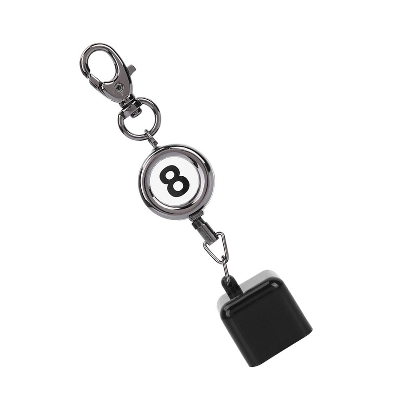 EIMSOAH Retractable Pool Chalk Holder, Snooker Pool Chalk Tip, with