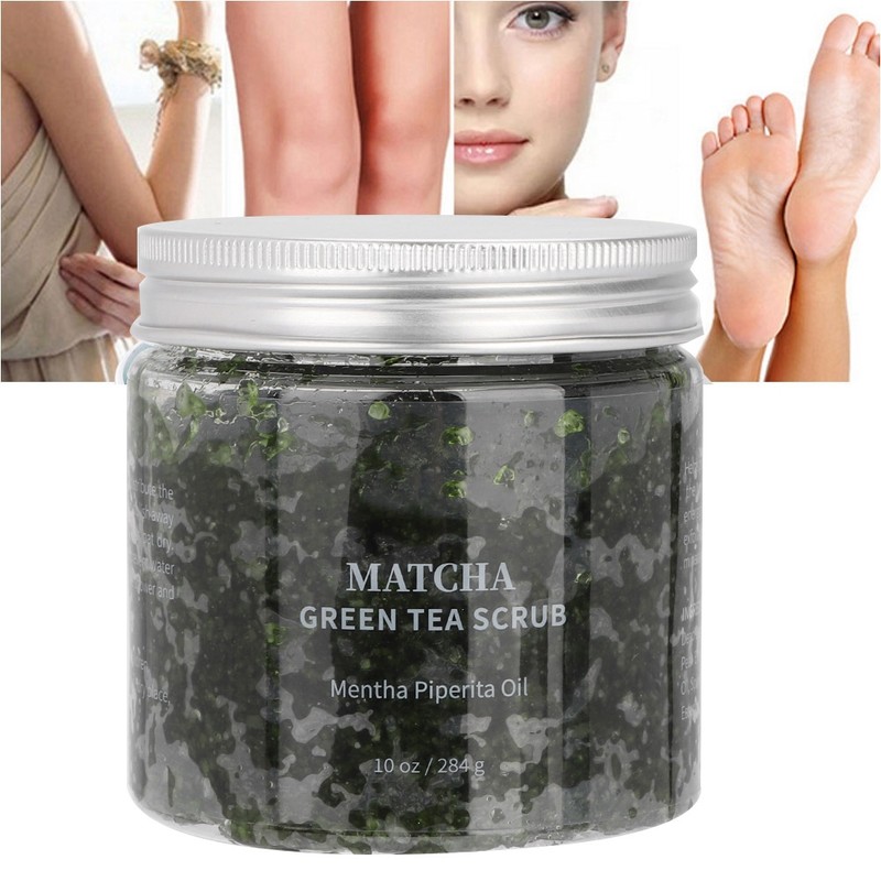 Green Tea Body Exfoliating Scrub Cream Moisturizing Cutin Dead Skin