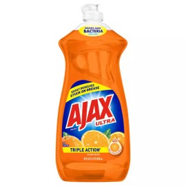 AJAX Ultra Triple Action Orange Liquid Dish Soap - 28 fl oz