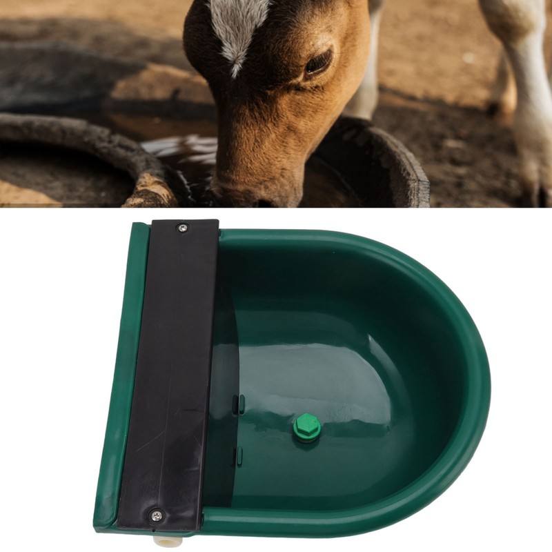 Automatic Livestock Drinking Bowl Plastic Thickened Drink Sink for Cat