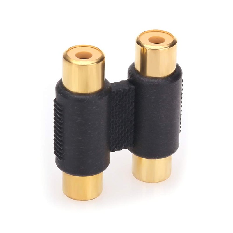 NANYI RCA Female to RCA Female Interconnect Coupler Adapter, with