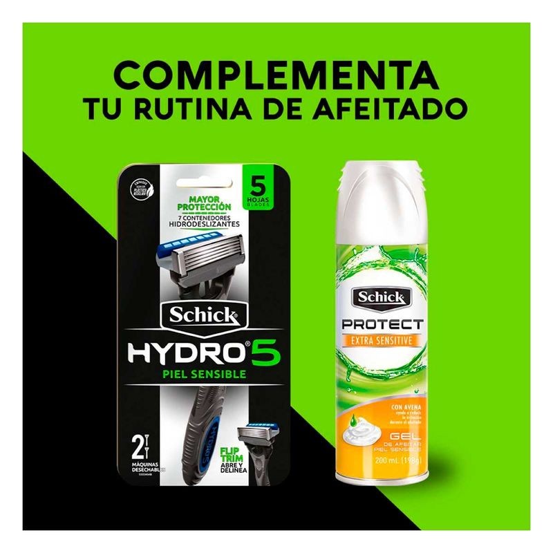 Rastrillo Desechable Schick hombre Hydro 2 Rastrillos