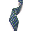 Ribbon 25 m x 40 mm Blue Green Gold Checked