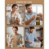 Customized Labels, 600 Pieces Of 5x3cm Bottle Labels For Storage,