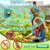 Qualirey Animal Repellers Solar Deterrent Devices Green Waterproof Ultrasonic Deer