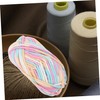 DOITOOL 2pcs Cotton Knitting Yarn Soft Corespun Yarn for Sweaters