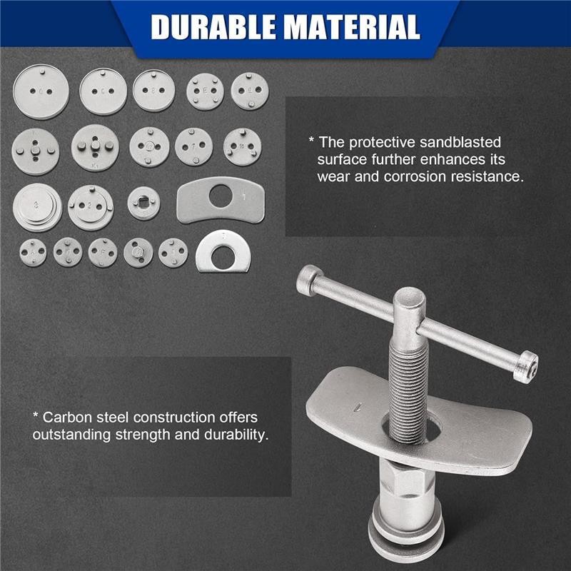 24pcs Brake Caliper Tool, Heavy Duty Disc Brake Caliper Tool