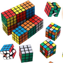 48 Pack Mini Cubes Bulk, 3x3 Magic Puzzle Cubes 1.18in, Fidget Toy, Brain Teasers, Stress Relief, Party Favors, Birthday Gifts, Educational Toys for Kids & Adults, Boys & Girls, Easter Basket Stuffers