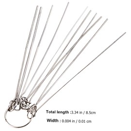 SHOWERORO Guitar Nut Slotting File Specification Tool for Accurate Slot Filing Corrosion-Resistant Material for Guitar Repair and Maintenance