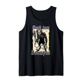 Greeting from Krampus Christmas Legend Figure Tank Top