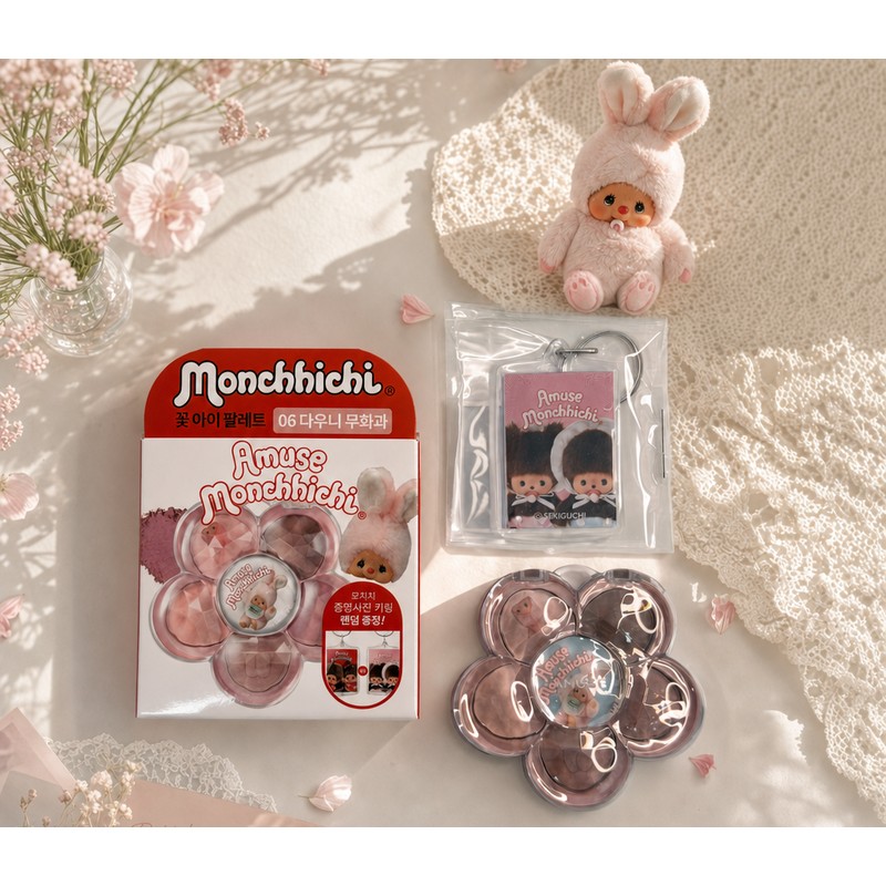 Amuse [Monchichi Edition] Amuse Flower Eye Palette Special Set /