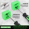Magnetic Screwdrivers Set with Case, Amartisan 43-piece Includs Slotted, Phillips,