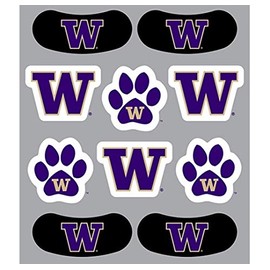 Washington – Waterless Peel & Stick Temporary Tattoos – 10-Piece Combo